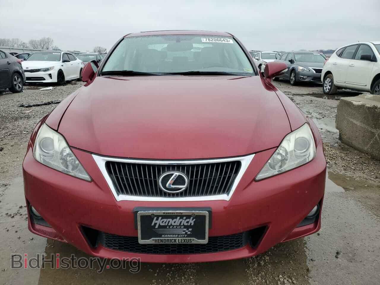 2012 LEXUS IS - VIN: JTHCF5C24C5055563 - Фото 5