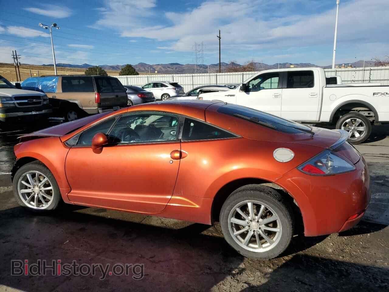 2007 MITSUBISHI ECLIPSE - VIN: 4A3AK24F67E051487 - Фото 2