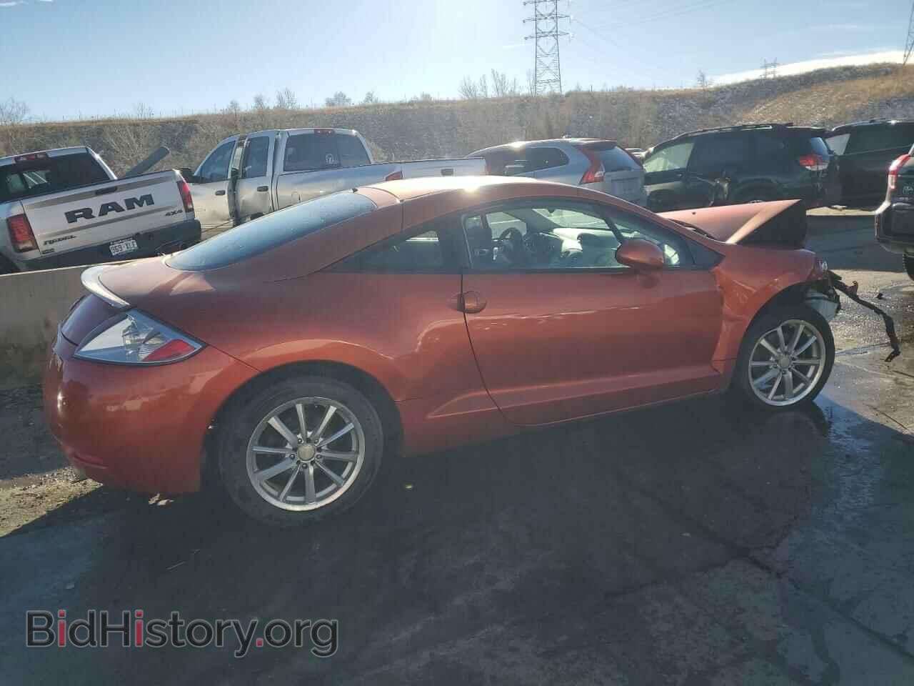 2007 MITSUBISHI ECLIPSE - VIN: 4A3AK24F67E051487 - Фото 3