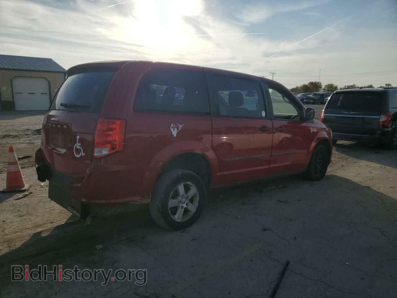 2013 DODGE CARAVAN - VIN: 2C4RDGBGXDR530728 - Фото 3