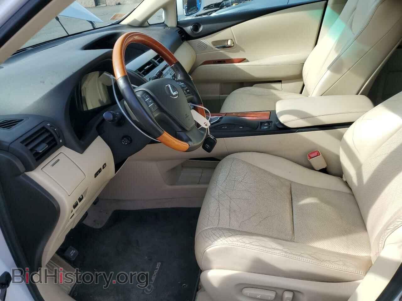 2010 LEXUS RX350 - VIN: 2T2BK1BA2AC039707 - Фото 7