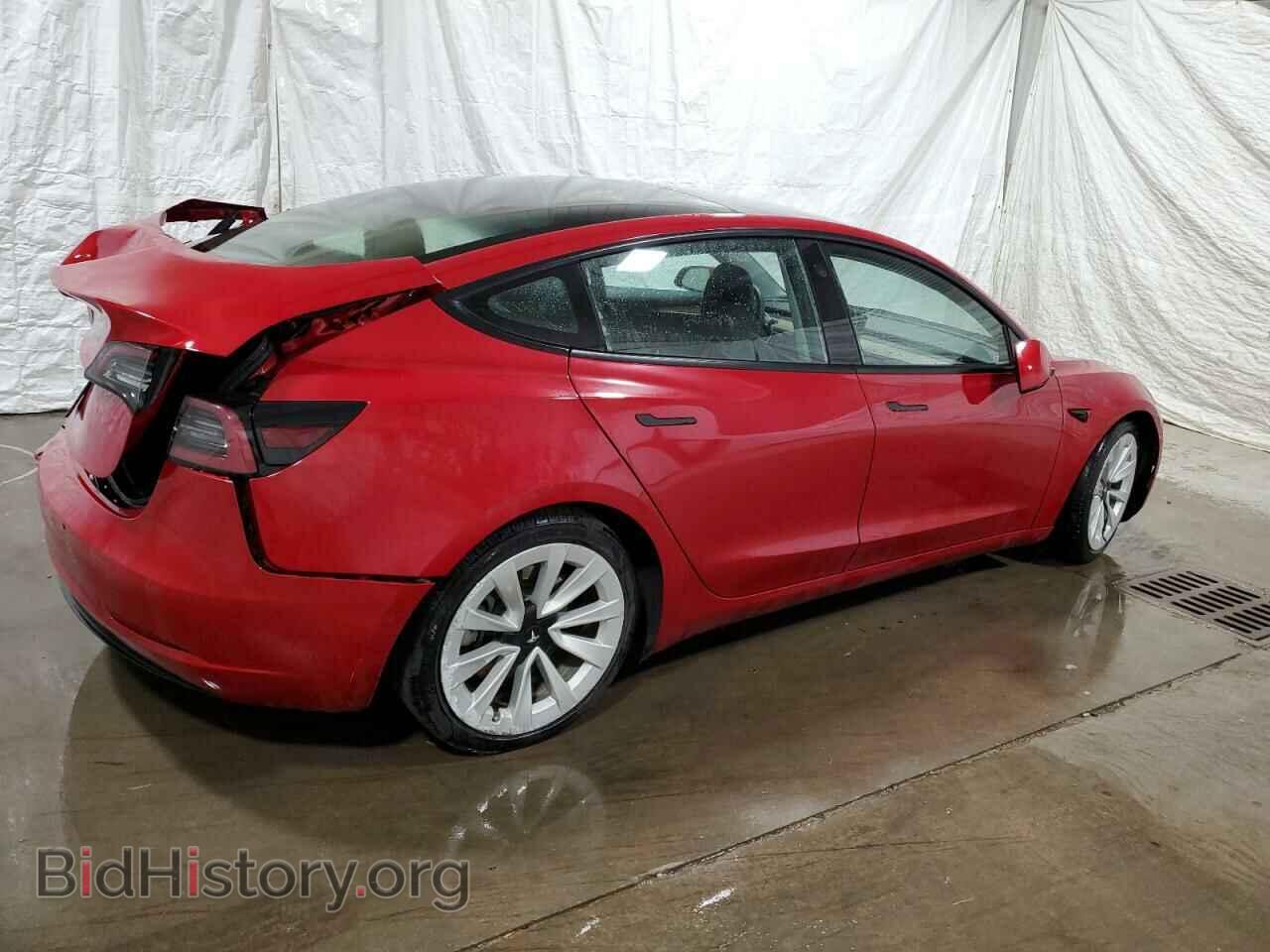 2022 TESLA MODEL 3 - VIN: 5YJ3E1EA0NF371061 - Photo 3
