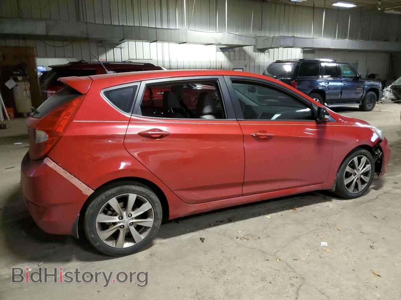 2013 HYUNDAI ACCENT - VIN: KMHCU5AEXDU078367 - Фото 3