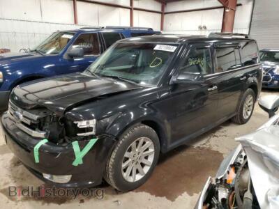 2010 Ford FLEX Flex SEL, черный — VIN 2FMGK5CC9ABB30561, Copart