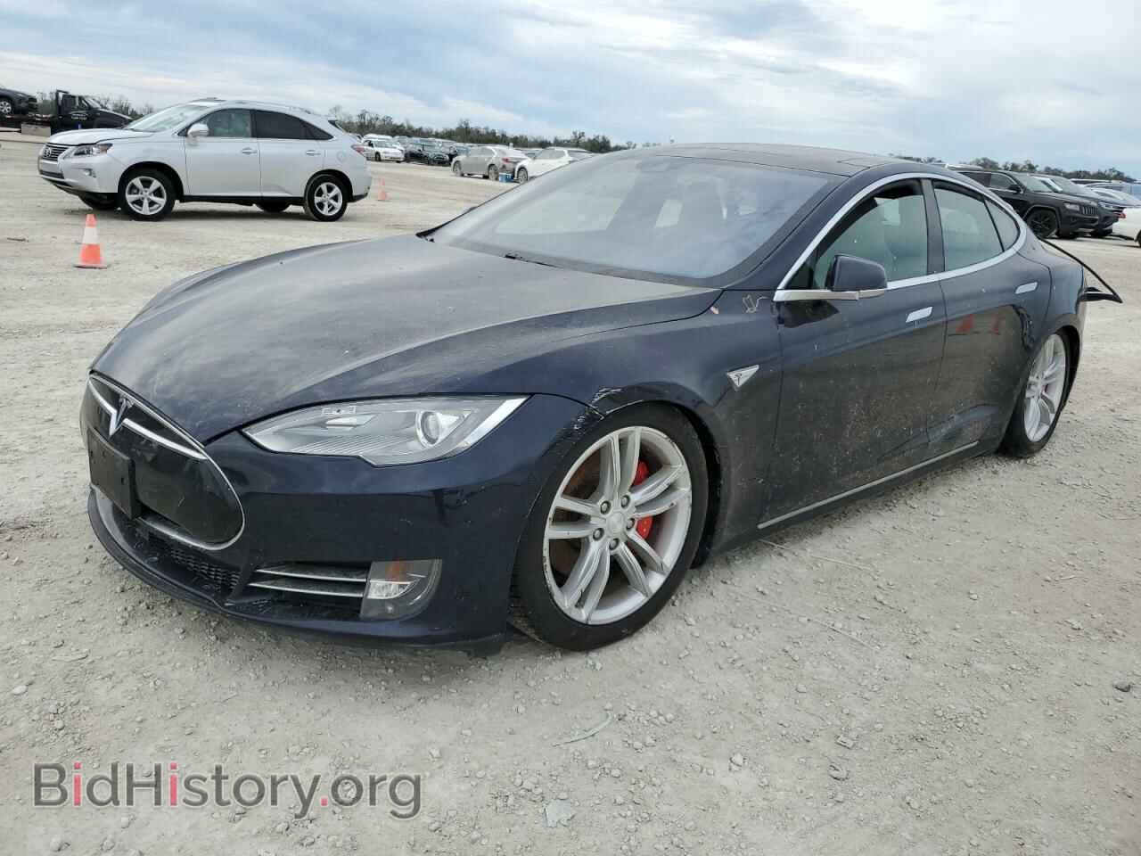 Photo 5YJSA1H24EFP65190 - TESLA MODEL S 2014