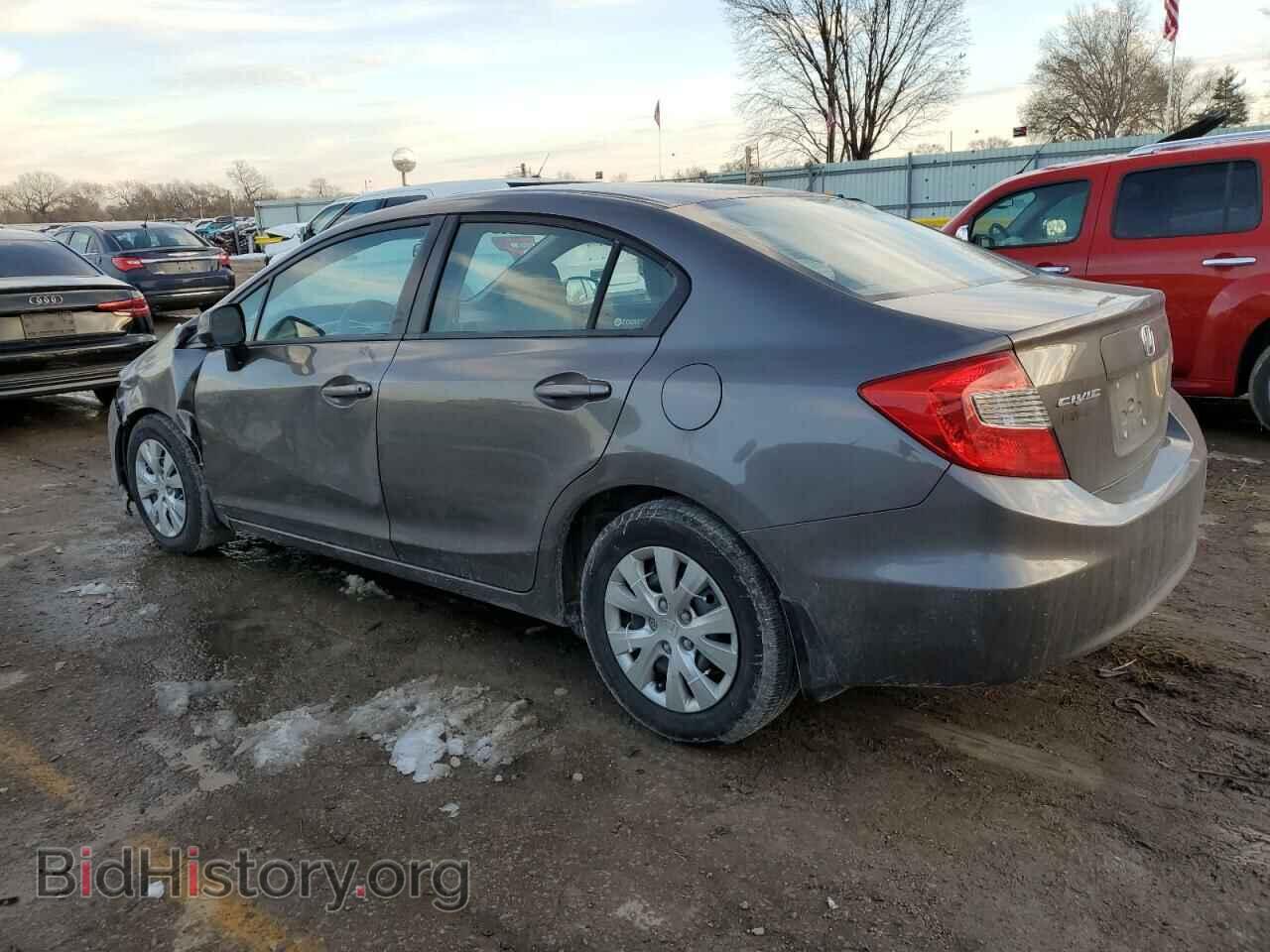 2012 HONDA CIVIC - VIN: 19XFB2F52CE100521 - Фото 2