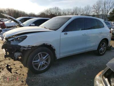 2012 Porsche CAYENNE, white — VIN WP1AA2A23CLA00847, Copart