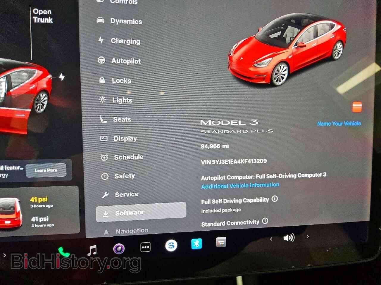 2019 TESLA MODEL 3 - VIN: 5YJ3E1EA4KF413209 - Фото 9