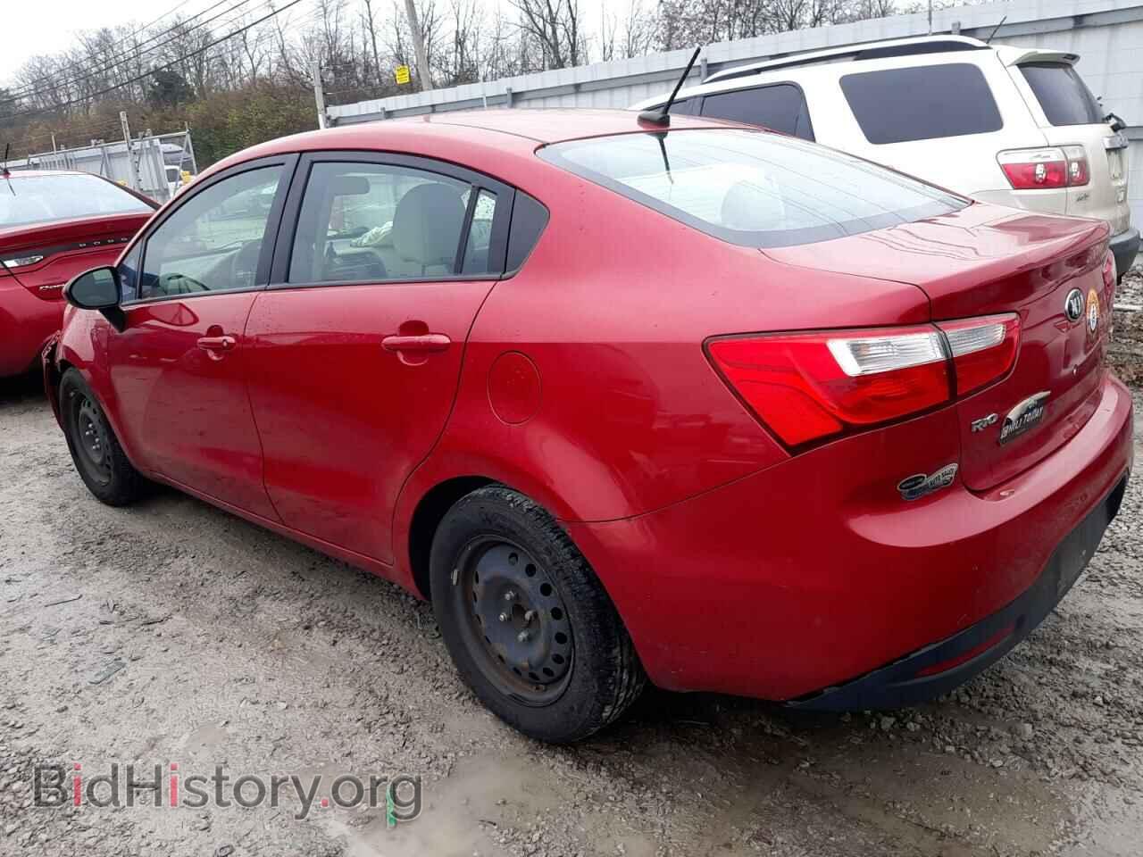 2013 KIA RIO - VIN: KNADM4A39D6308564 - Фото 2