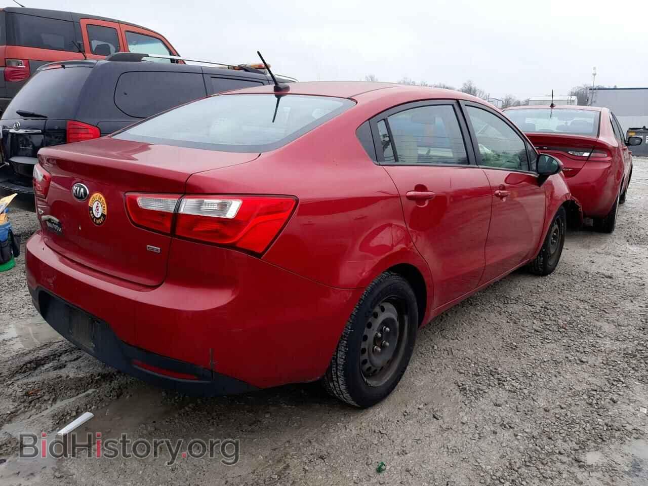 2013 KIA RIO - VIN: KNADM4A39D6308564 - Фото 3