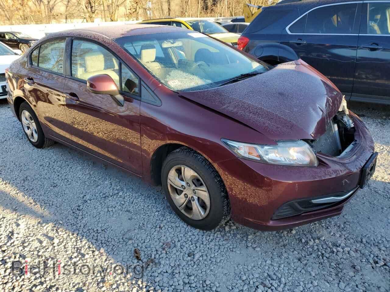 2013 HONDA CIVIC - VIN: 2HGFB2F55DH573742 - Фото 4