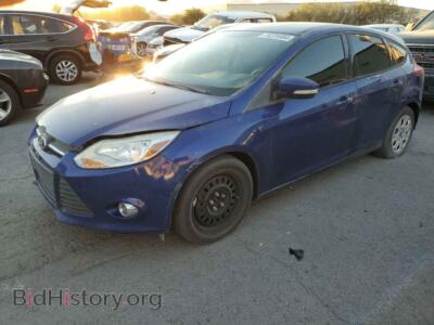 2012 Ford FOCUS SE, blue — VIN 1FAHP3K25CL321135, Copart