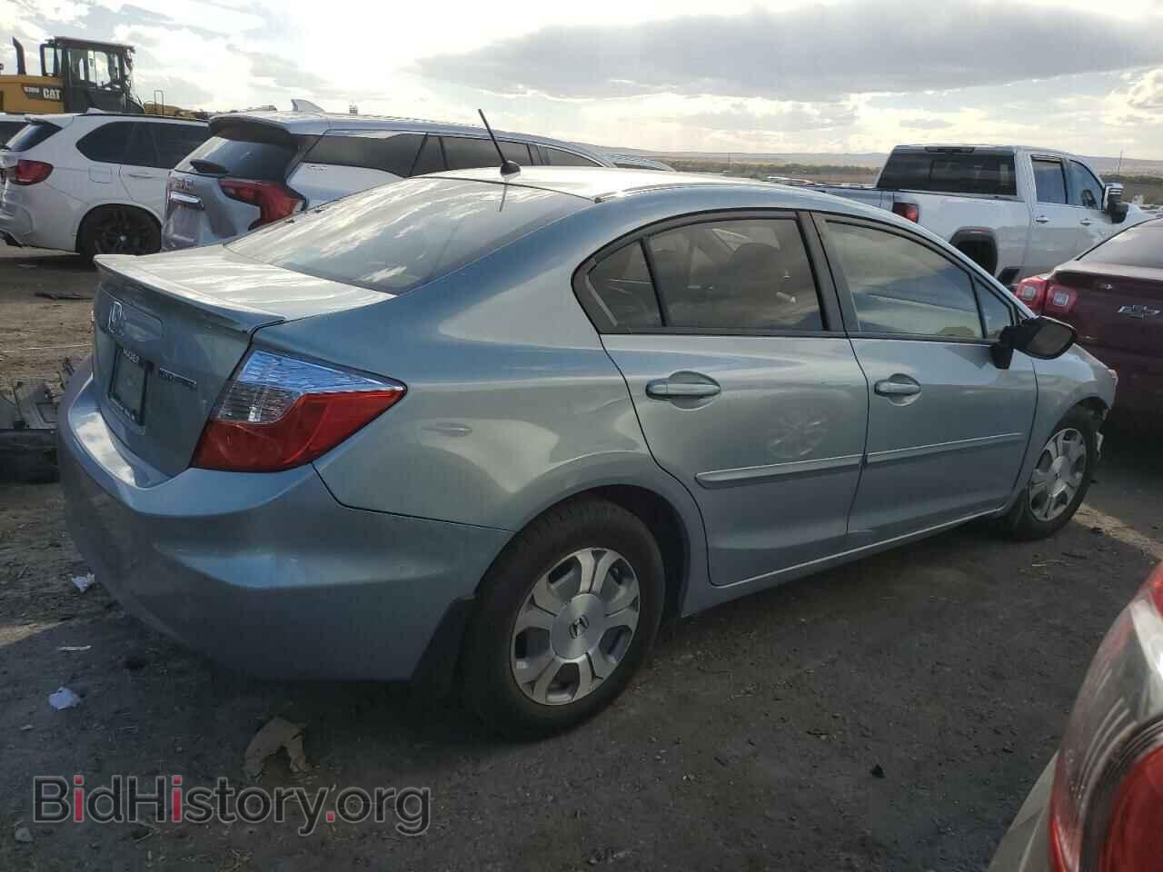 2012 HONDA CIVIC - VIN: JHMFB4F32CS008380 - Фото 3