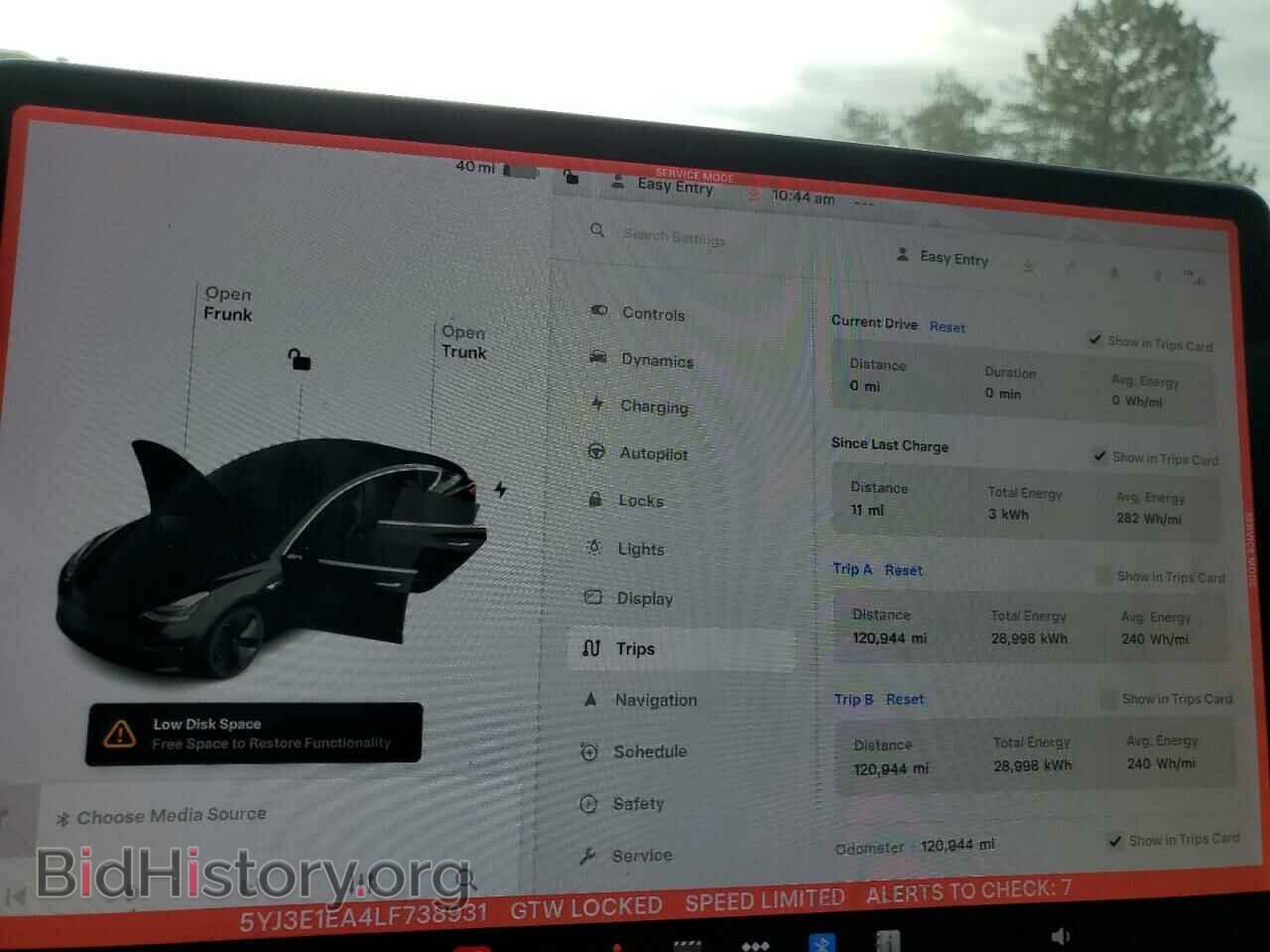2020 TESLA MODEL 3 - VIN: 5YJ3E1EA4LF738931 - Фото 9