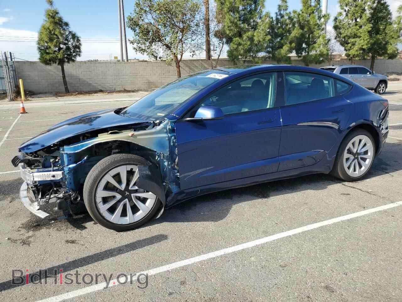 Photo 5YJ3E1EA7NF144921 - TESLA MODEL 3 2022