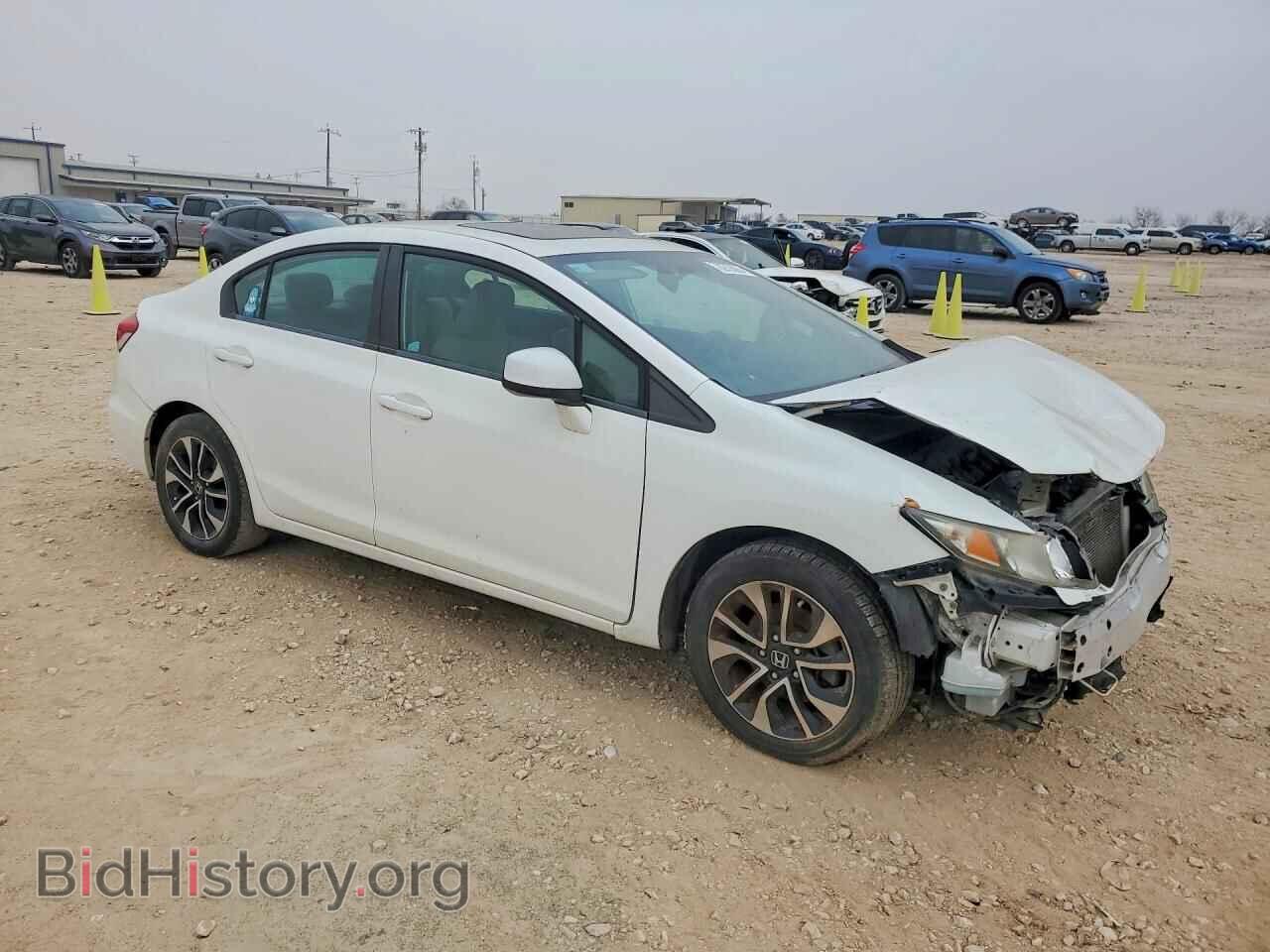2013 HONDA CIVIC - VIN: 19XFB2F86DE274619 - Фото 4