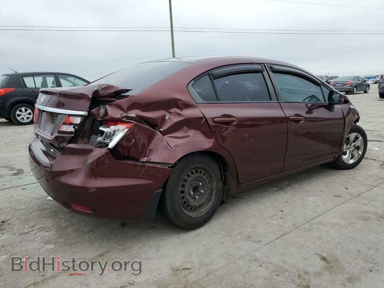 2013 HONDA CIVIC - VIN: 19XFB2F5XDE066250 - Фото 3