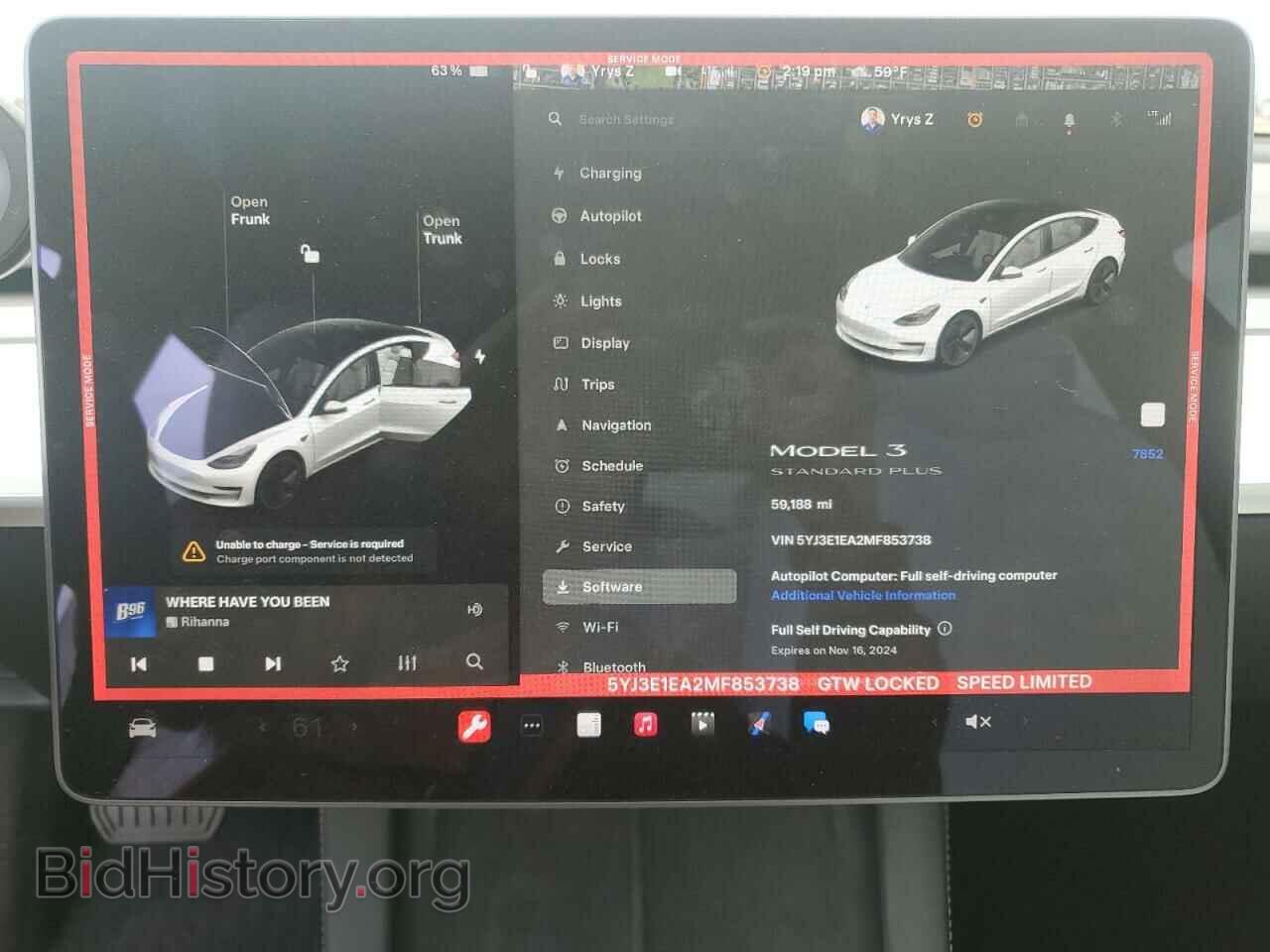 2021 TESLA MODEL 3 - VIN: 5YJ3E1EA2MF853738 - Photo 9