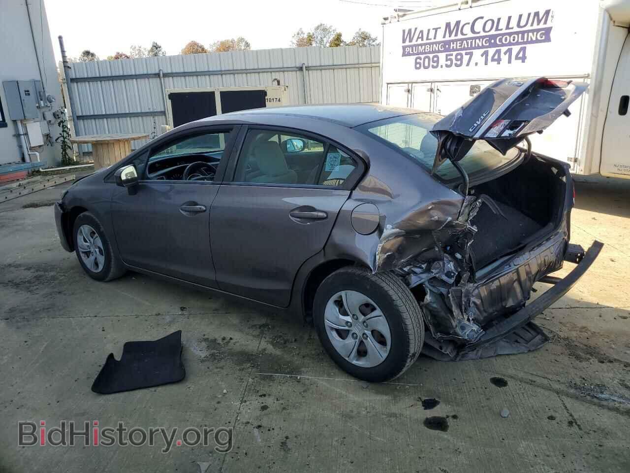 2015 HONDA CIVIC - VIN: 19XFB2F54FE290746 - Фото 2