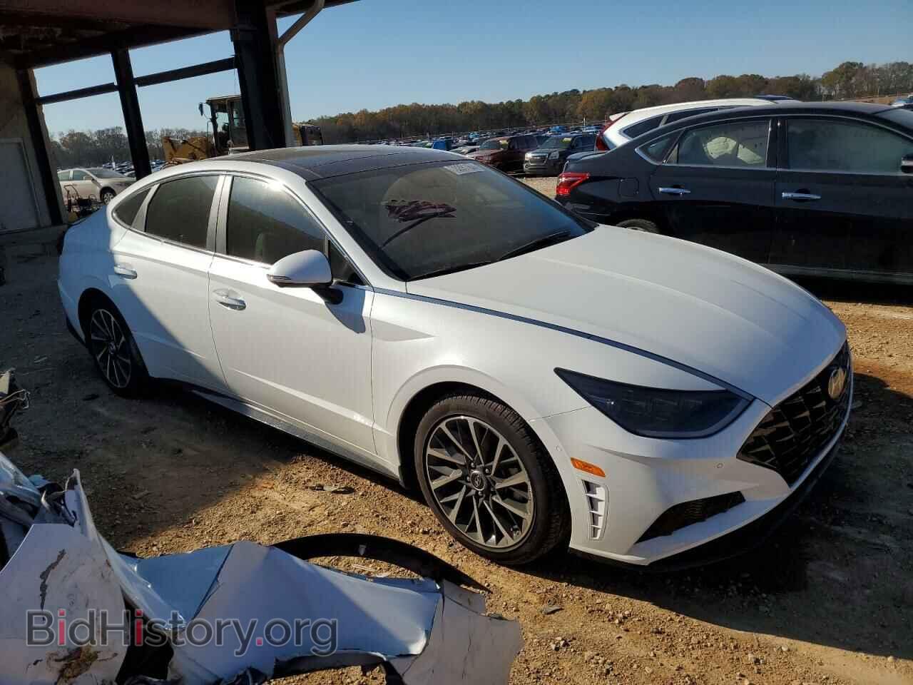 2021 HYUNDAI SONATA - VIN: KMHL34J26MA153473 - Photo 4