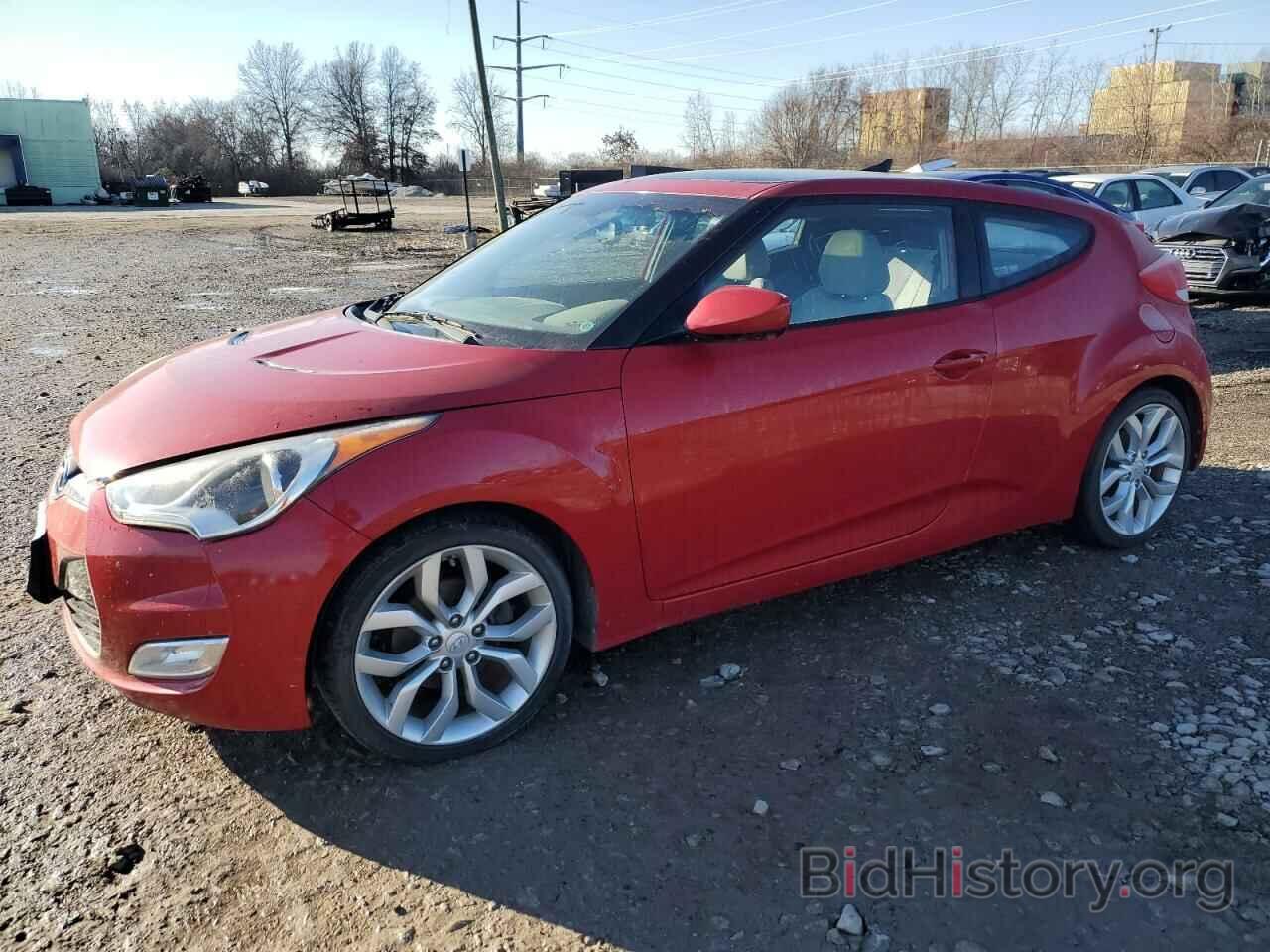 Photo KMHTC6AD7CU053649 - HYUNDAI VELOSTER 2012