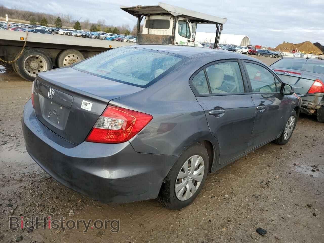 2012 HONDA CIVIC - VIN: 19XFB2F58CE025789 - Фото 3