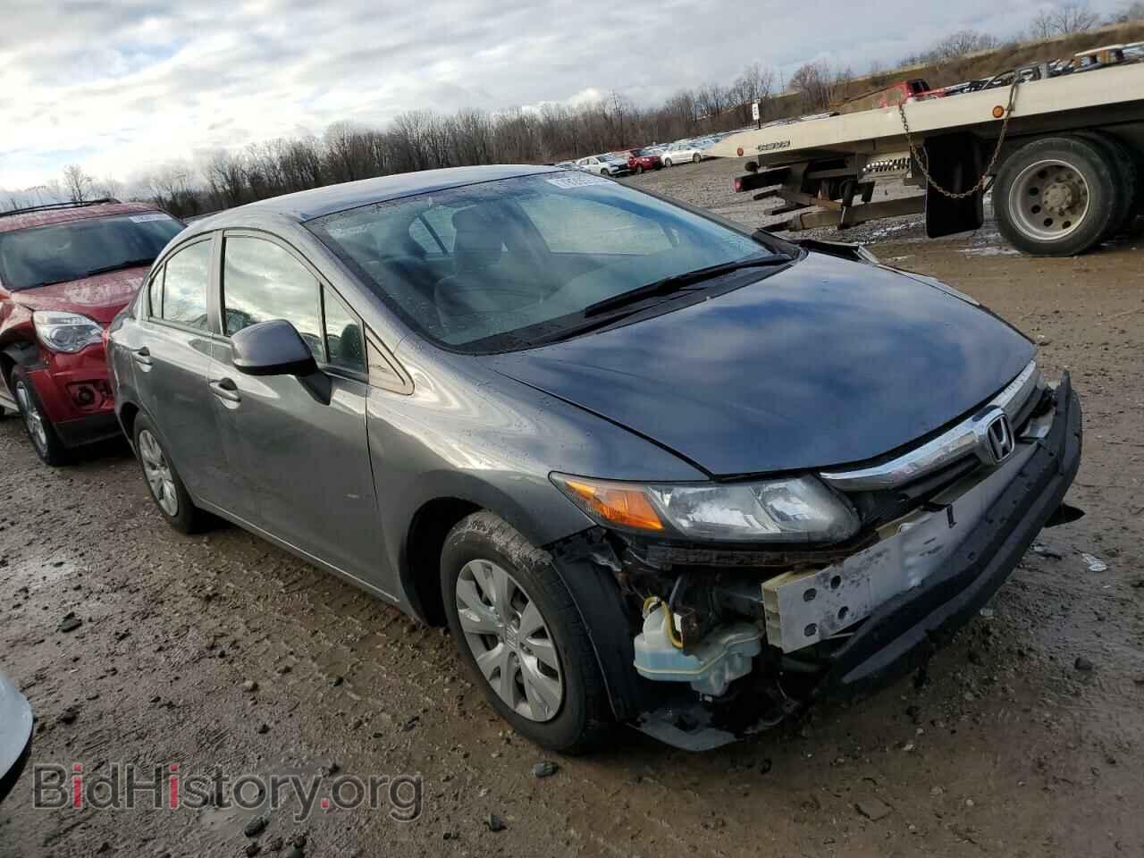 2012 HONDA CIVIC - VIN: 19XFB2F58CE025789 - Фото 4