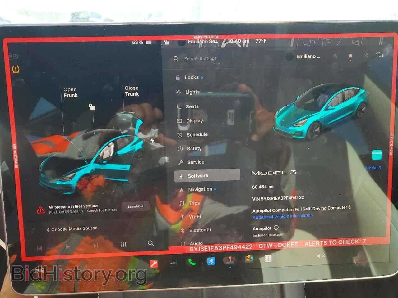 2023 TESLA MODEL 3 - VIN: 5YJ3E1EA3PF494422 - Photo 9