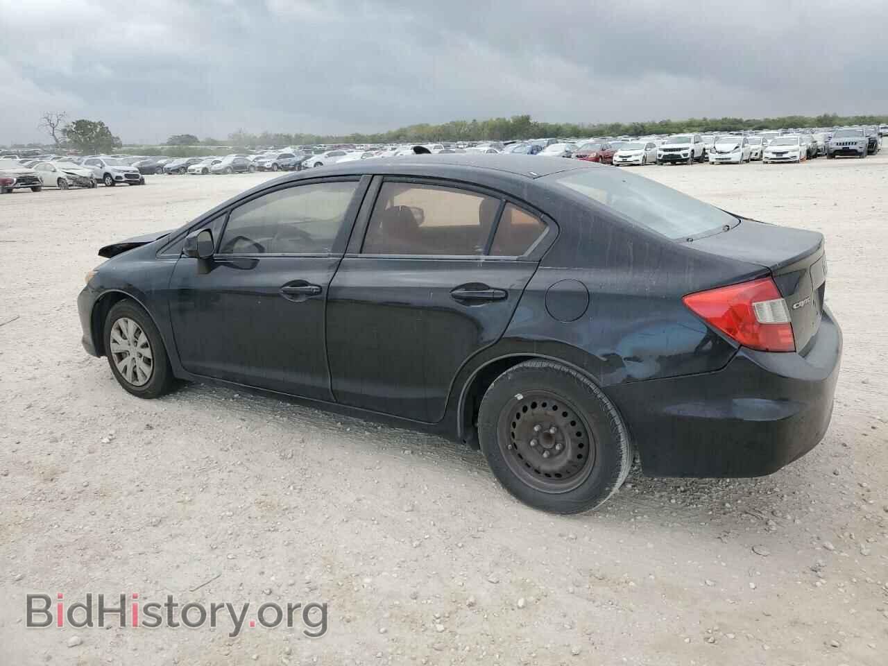 2012 HONDA CIVIC - VIN: 2HGFB2F5XCH335030 - Фото 2