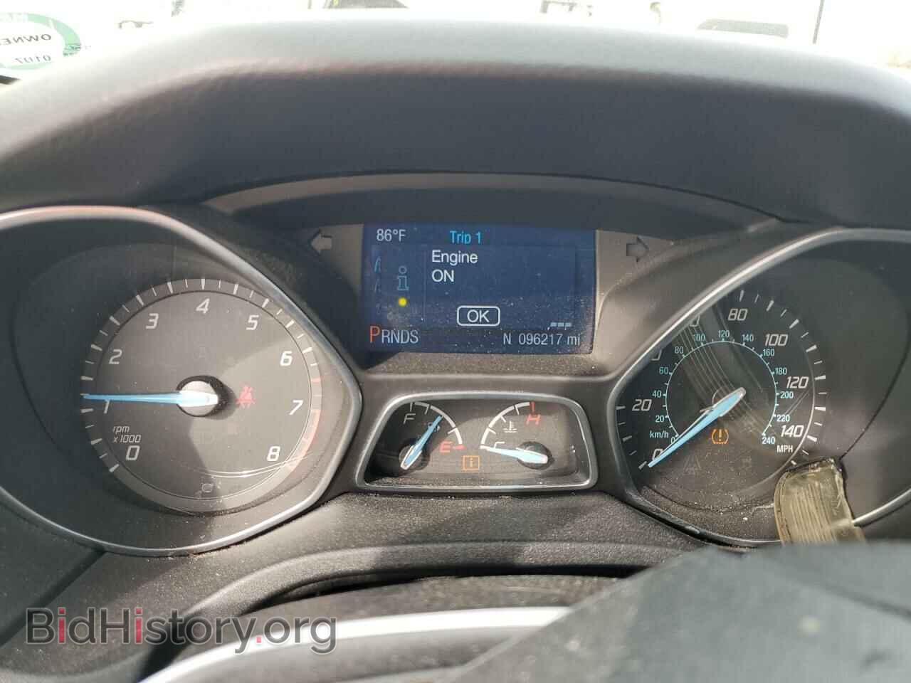 2014 FORD FOCUS - VIN: 1FADP3K20EL455424 - Фото 9