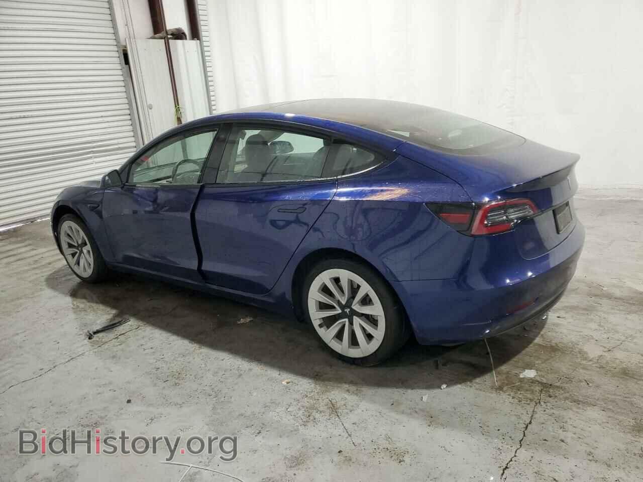 2022 TESLA MODEL 3 - VIN: 5YJ3E1EAXNF371942 - Фото 2