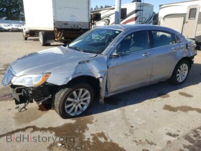 2013 Chrysler 200 200 Tourin, серебристый — VIN 1C3CCBBB5DN764521, Copart