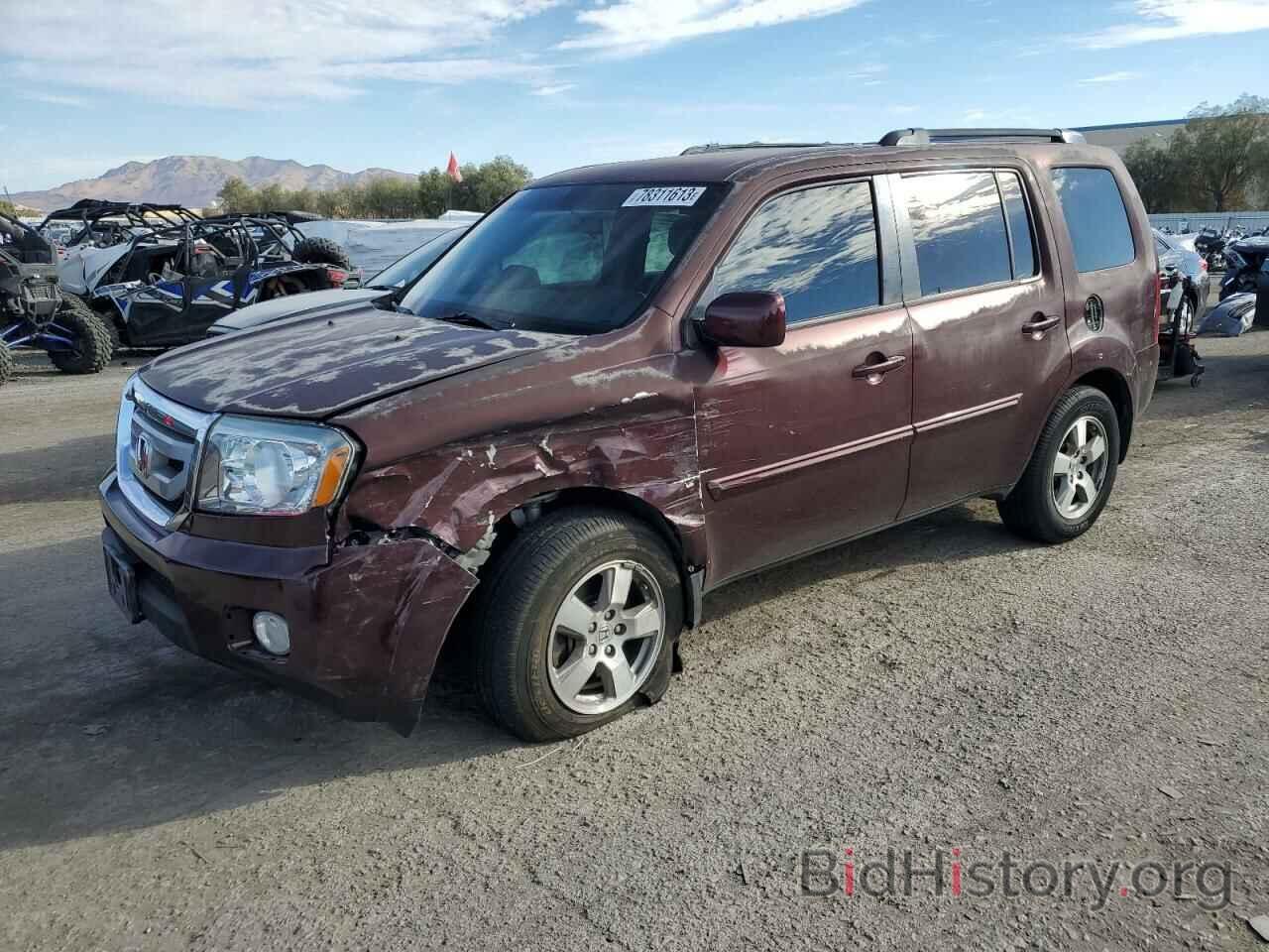 Photo 5FNYF4H44BB097076 - HONDA PILOT 2011