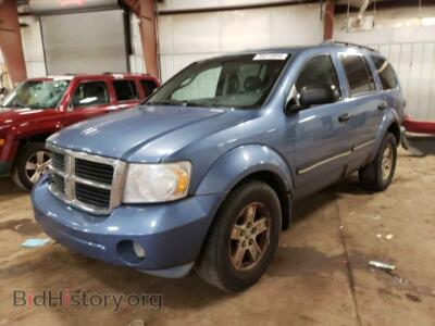 2007 Dodge DURANGO SLT, синий — VIN 1D8HB48PX7F531561, Copart