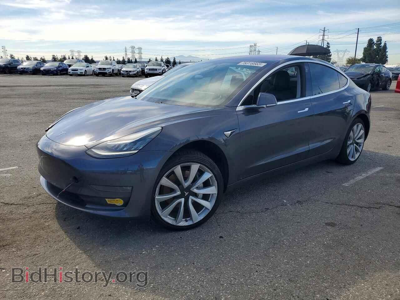 Photo 5YJ3E1EA7JF023946 - TESLA MODEL 3 2018