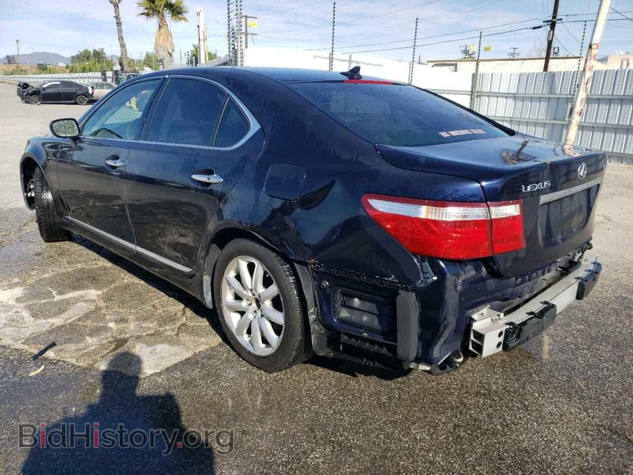 2007 LEXUS LS460 - VIN: JTHBL46F575049175 - Фото 2
