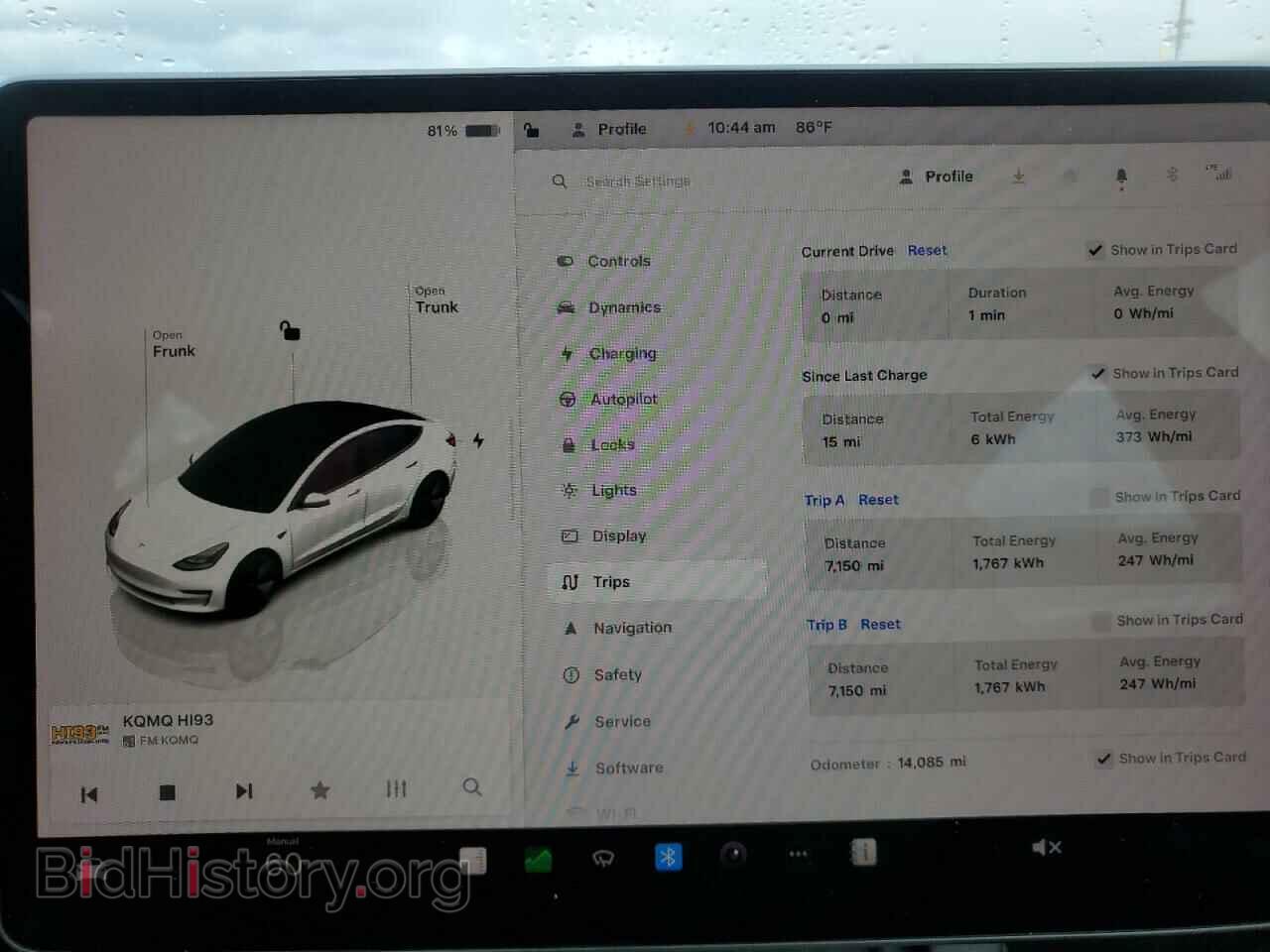 2023 TESLA MODEL 3 - VIN: 5YJ3E1EA1PF426782 - Фото 9