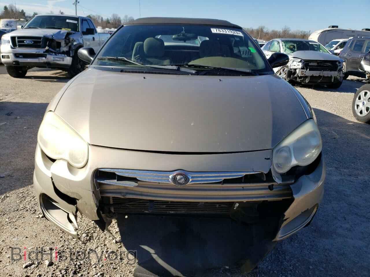 2004 CHRYSLER SEBRING - VIN: 1C3EL45X04N327456 - Фото 5