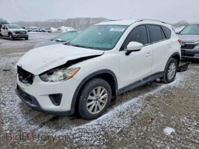 2014 Mazda CX-5 Sport, white — VIN JM3KE2BE7E0358788, Copart