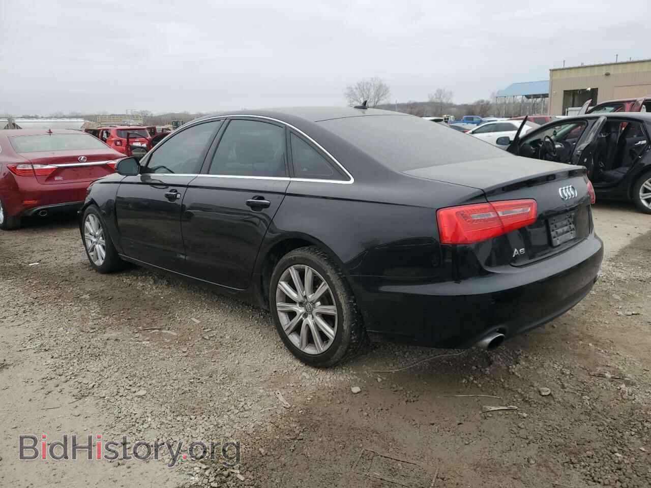 2013 AUDI A6 - VIN: WAUGFAFC0DN133240 - Фото 2
