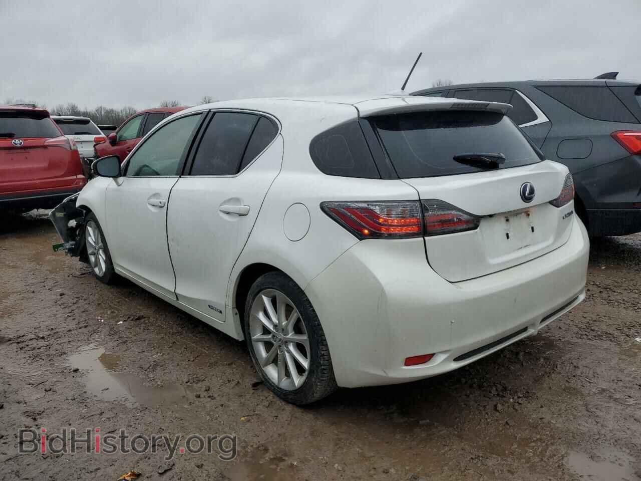 2011 LEXUS CT 200 - VIN: JTHKD5BH2B2043516 - Фото 2