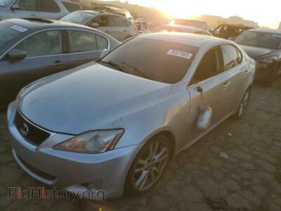 2006 Lexus IS IS 250, silver — VIN JTHBK262762017154, Copart