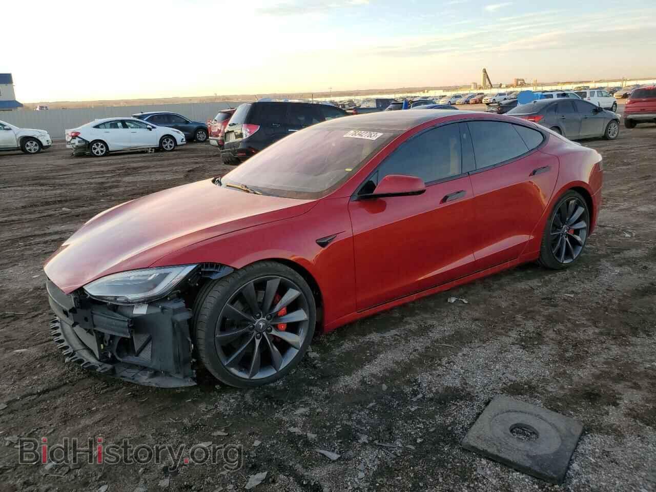 Photo 5YJSA1E47LF355678 - TESLA MODEL S 2020