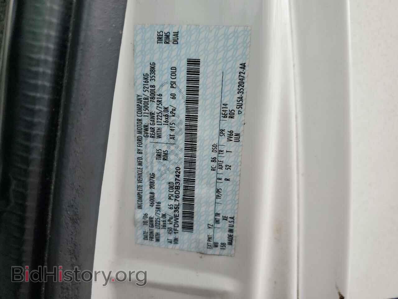 2006 FORD ALL Models - VIN: 1FDWE35L76DB37420 - Photo 13