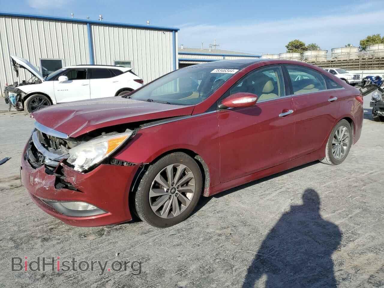 Photo 5NPEC4AC9EH826143 - HYUNDAI SONATA 2014