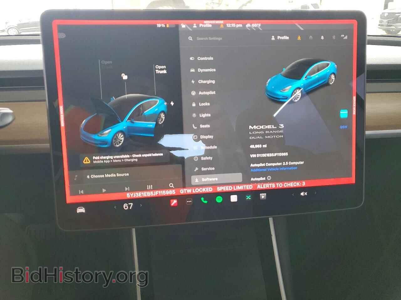 2018 TESLA MODEL 3 - VIN: 5YJ3E1EB5JF115985 - Фото 9