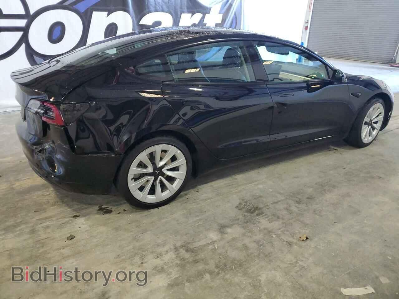 2022 TESLA MODEL 3 - VIN: 5YJ3E1EAXNF371455 - Фото 3