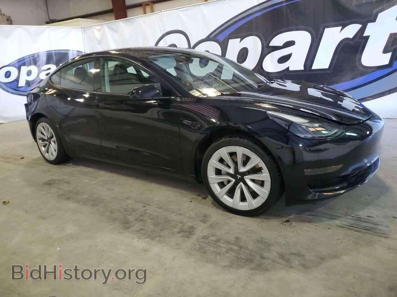 2022 TESLA MODEL 3 - VIN: 5YJ3E1EAXNF371455 - Фото 4