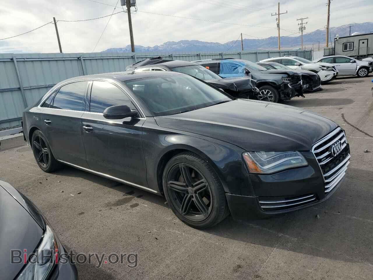 2013 AUDI A8 - VIN: WAURGAFD7DN018620 - Фото 4