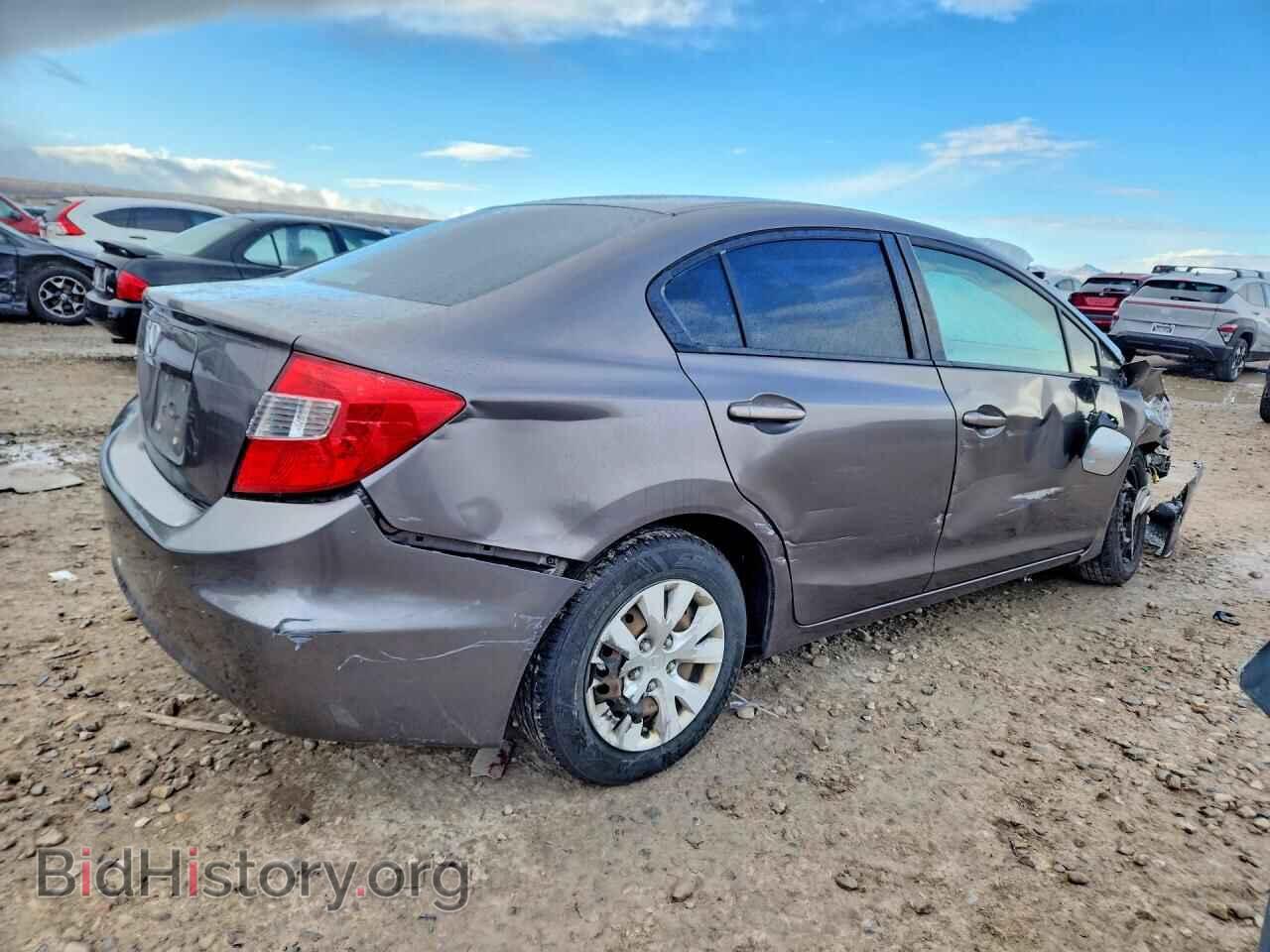 2012 HONDA CIVIC - VIN: 19XFB2F51CE390895 - Фото 3